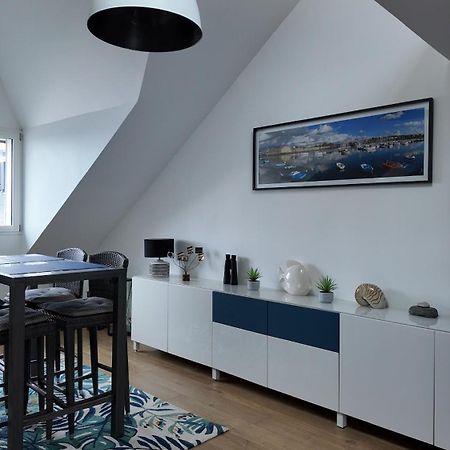 **La Bretonnerie, Bel Appartement De Standing Concarneau Bagian luar foto