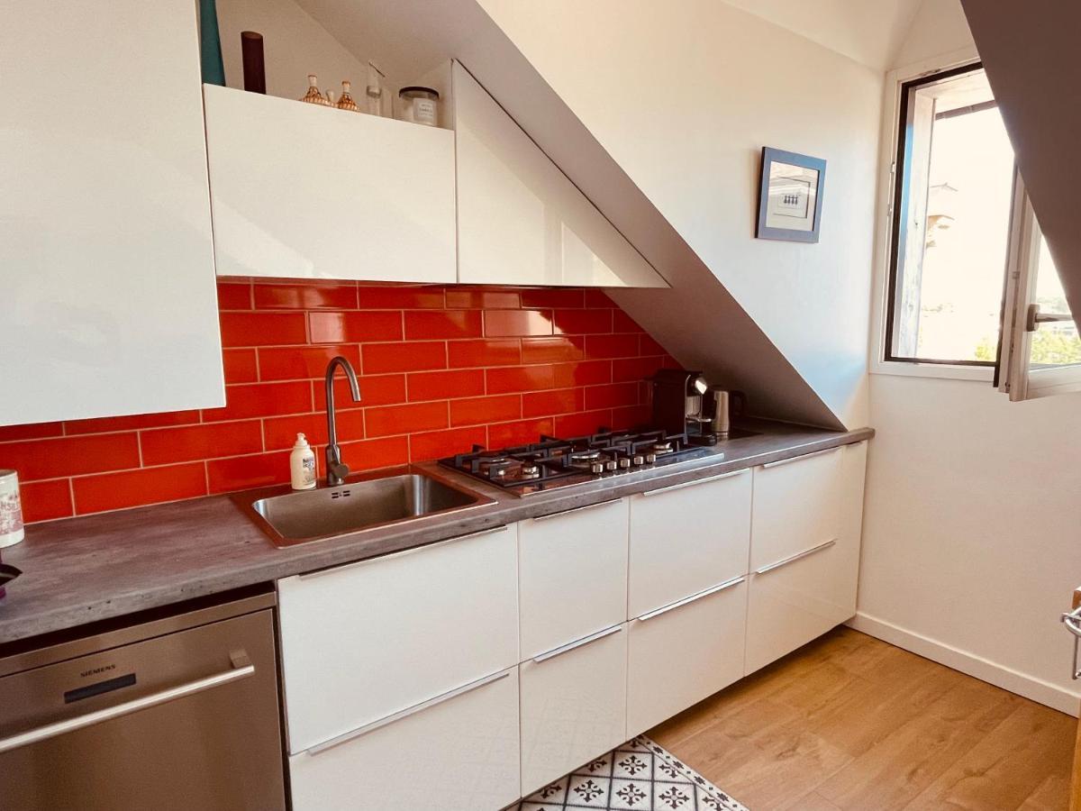 **La Bretonnerie, Bel Appartement De Standing Concarneau Bagian luar foto